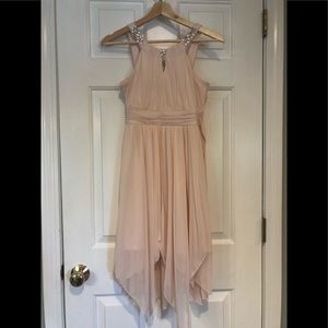 Rare Editions - Pink Chiron Scarf Dress